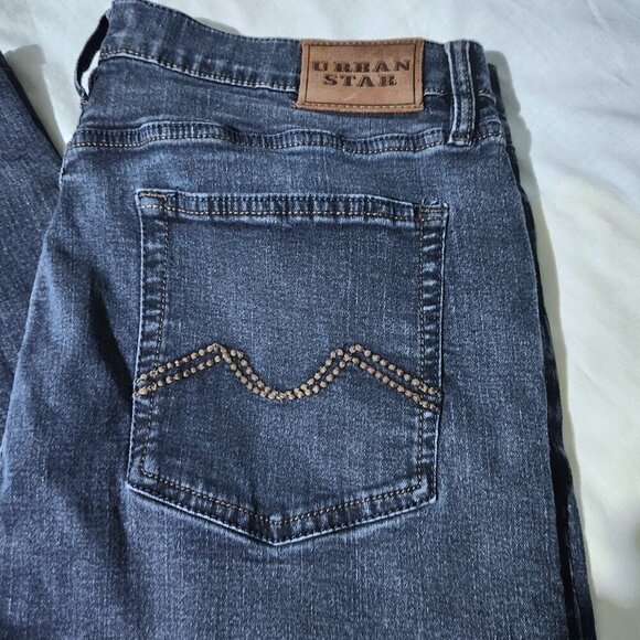 Urban Star Jeans Mens 40 x 33 Relaxed Straight Leg Denim Light Stretch - Picture 8 of 9